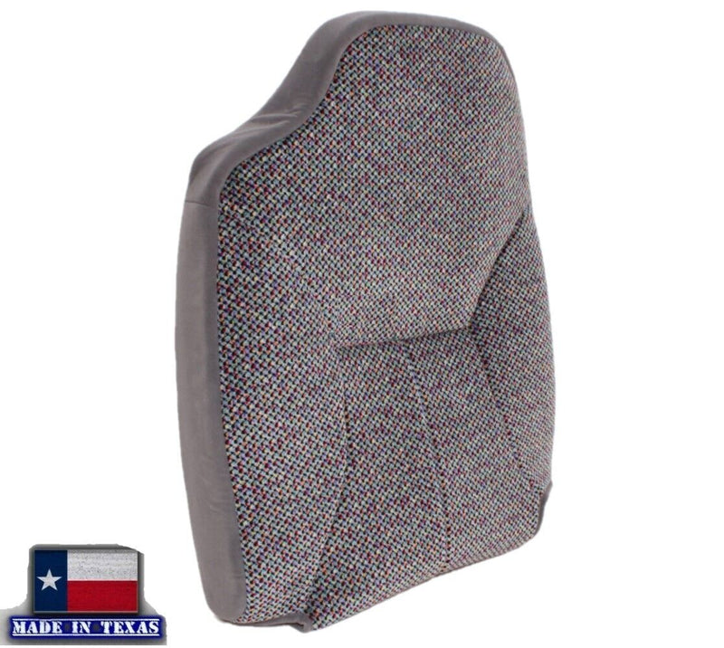 1998-2002 Dodge Ram 1500 2500 3500 SLT Laramie Seat Cover in Cloth with Dark Gray skirt : Choose From Variation - Auto Seat Replacement