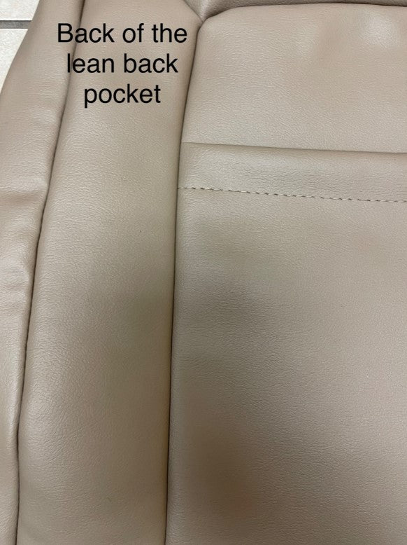 2003 2004  Ford Expedition XLT Replacement Seat Cover in Tan: Choose Leather OR Vinyl - Auto Seat Replacement