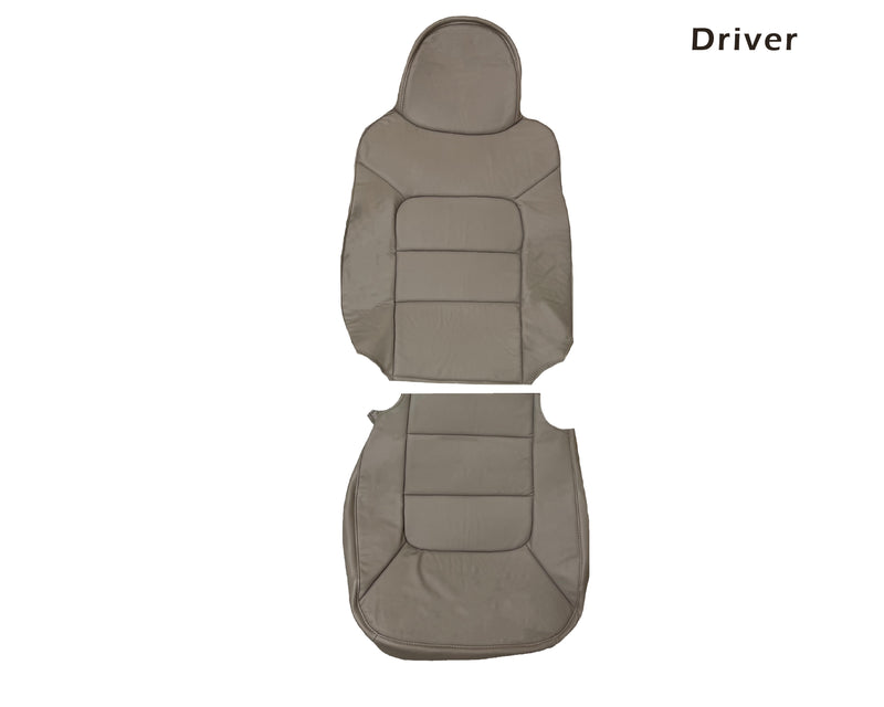 2003 2004  Ford Expedition XLT Replacement Seat Cover in Tan: Choose Leather OR Vinyl - Auto Seat Replacement