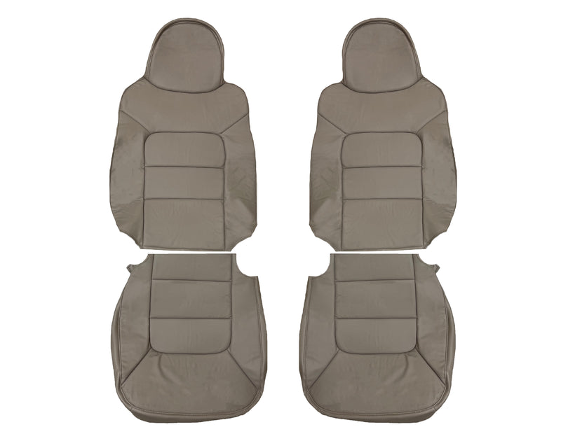 2003 2004  Ford Expedition XLT Replacement Seat Cover in Tan: Choose Leather OR Vinyl - Auto Seat Replacement