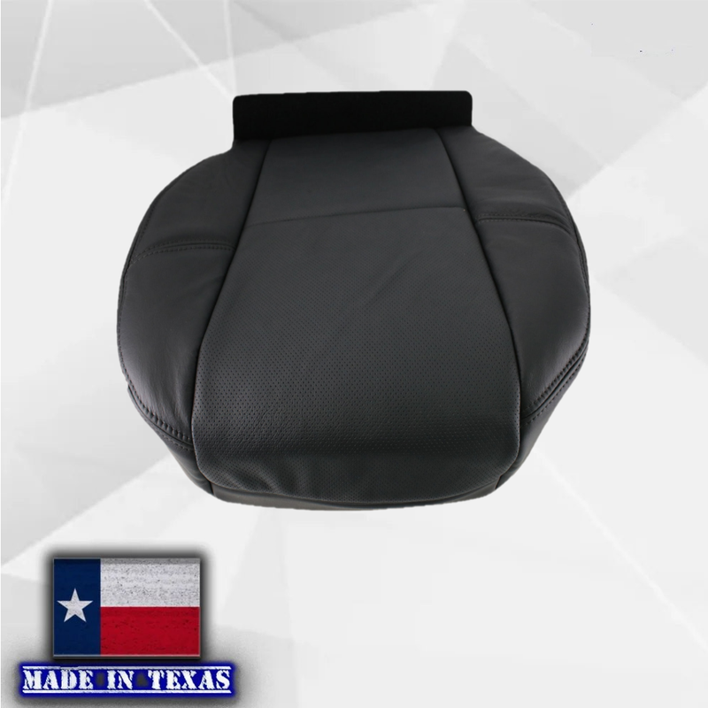2009-2013 Chevy Avalanche LTZ Genuine Leather Perforated Seat Covers in Black: Choose From Variation - Auto Seat Replacement