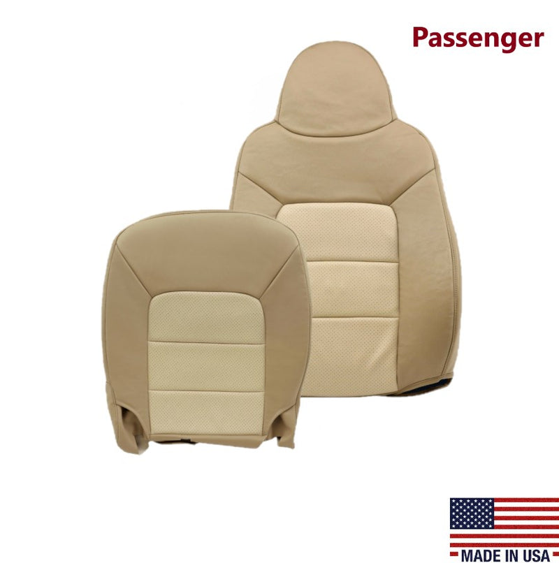 2003 2004 2005 2006 Ford Expedition Eddie Bauer Replacement Seat Cover in 2 Tone Tan - Auto Seat Replacement