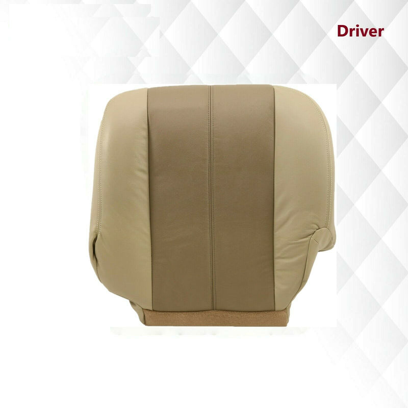 2001 2002 GMC Yukon Denali XL SLT SLE Leather Replacement Seat Cover 2 tone Tan: Choose From Variations - Auto Seat Replacement