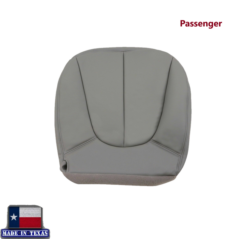 1997 1998 1999 2001 2002 Ford Expedition XLT Eddie Bauer LEATHER Seat Cover Gray - Auto Seat Replacement