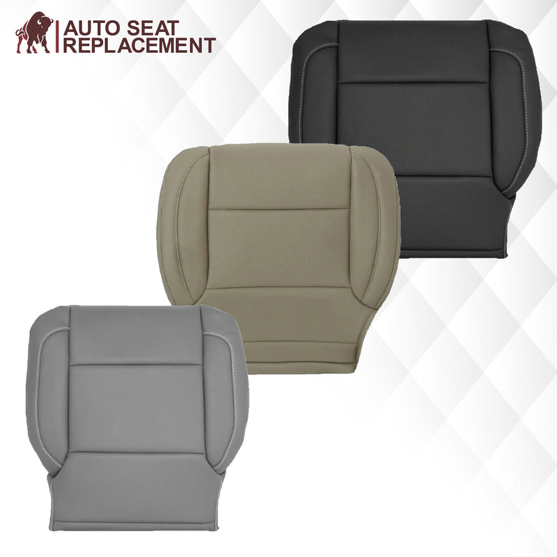 2014 2015 2016 2017 2018 2019 Chevy Silverado Tahoe Suburban & GMC Yukon PERFORATED Leather Seat Cover Replacement in Black, Gray, or Tan - Auto Seat Replacement