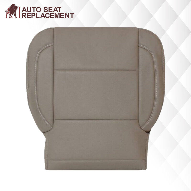 2014 2015 2016 2017 2018 2019 Chevy Silverado Tahoe Suburban & GMC Yukon SOLID Leather Seat Cover Replacement in Black, Gray, or Tan