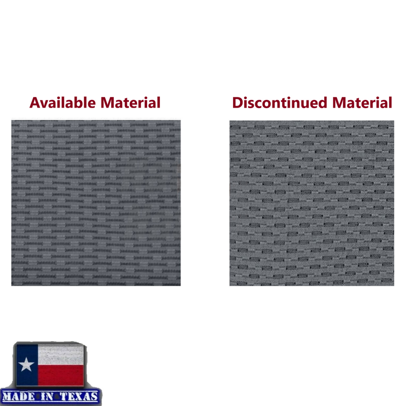 2011 - 2016 Ford F250 F350 XLT Super Duty Gray Cloth Replacement Front Seat Covers - Auto Seat Replacement