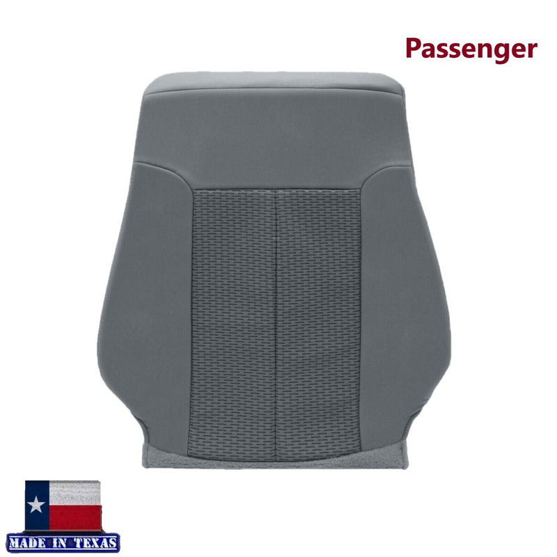 2011 - 2016 Ford F250 F350 XLT Super Duty Gray Cloth Replacement Front Seat Covers - Auto Seat Replacement