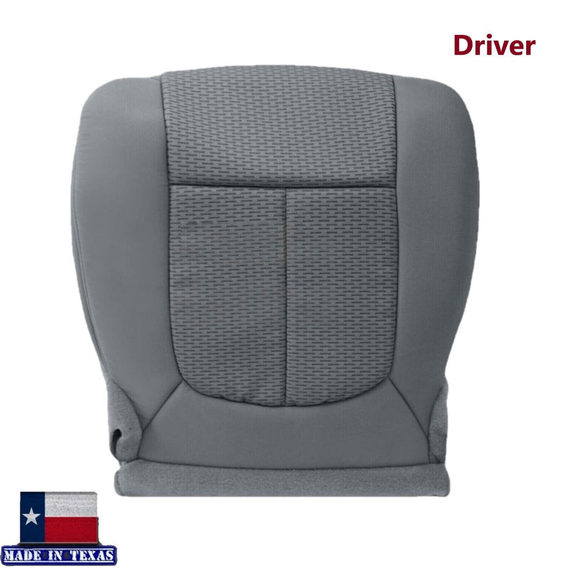 2011 - 2016 Ford F250 F350 XLT Super Duty Gray Cloth Replacement Front Seat Covers - Auto Seat Replacement