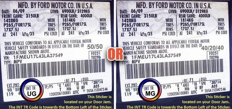 2017-2021 Ford F250 XLT GRAY Cloth Seat Cover Replacement - Auto Seat Replacement