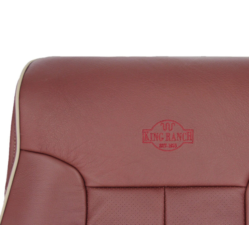 2011-2016 Ford F-250 F-350 F-450 Lariat Seat Cover Replacement in KING RANCH LEATHER: Choose From Variants - Auto Seat Replacement
