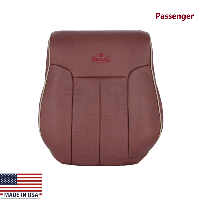 2011-2016 Ford F-250 F-350 F-450 Lariat Seat Cover Replacement in KING RANCH LEATHER: Choose From Variants - Auto Seat Replacement