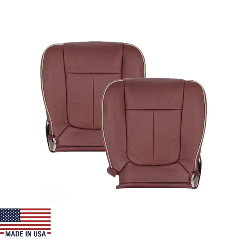 2011-2016 Ford F-250 F-350 F-450 Lariat Seat Cover Replacement in KING RANCH LEATHER: Choose From Variants - Auto Seat Replacement