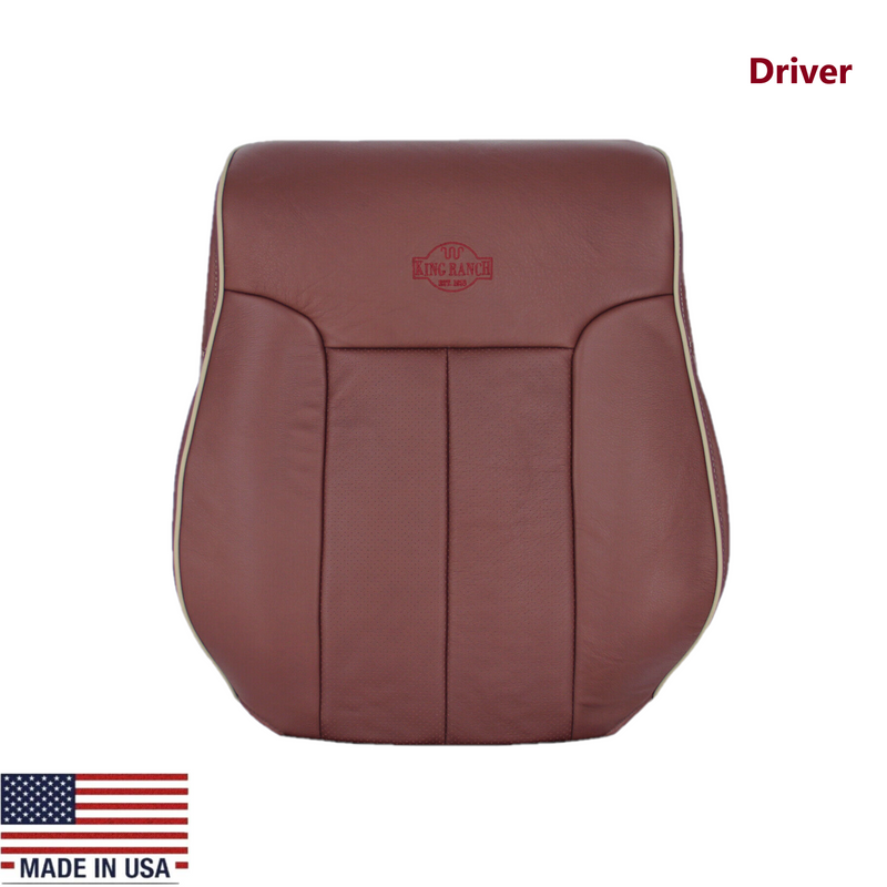 2011-2016 Ford F-250 F-350 F-450 Lariat Seat Cover Replacement in KING RANCH LEATHER: Choose From Variants - Auto Seat Replacement