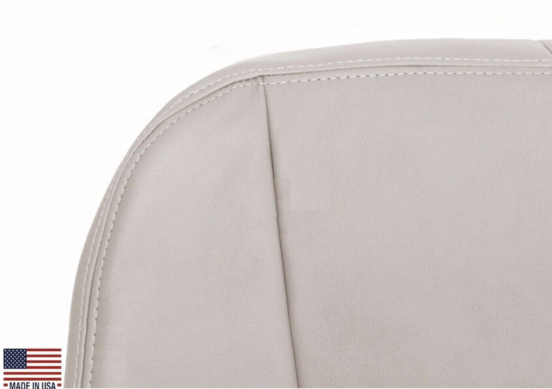 2004-2005 Cadillac SRX Perforated Seat Cover in Genuine Leather Shale Light Neutral (Tan): Choose From Variation - Auto Seat Replacement
