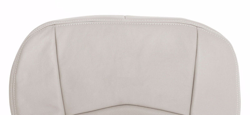 2004-2005 Cadillac SRX Perforated Seat Cover in Genuine Leather Shale Light Neutral (Tan): Choose From Variation - Auto Seat Replacement