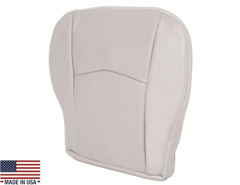2004-2005 Cadillac SRX Perforated Seat Cover in Genuine Leather Shale Light Neutral (Tan): Choose From Variation - Auto Seat Replacement