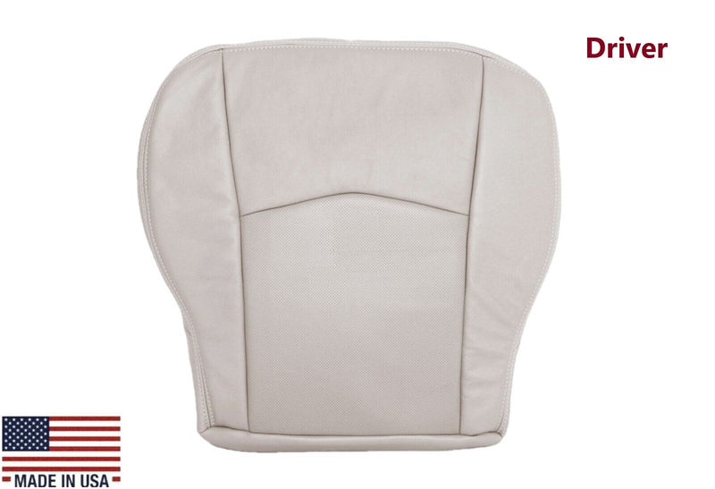 2004-2005 Cadillac SRX Perforated Seat Cover in Genuine Leather Shale Light Neutral (Tan): Choose From Variation - Auto Seat Replacement