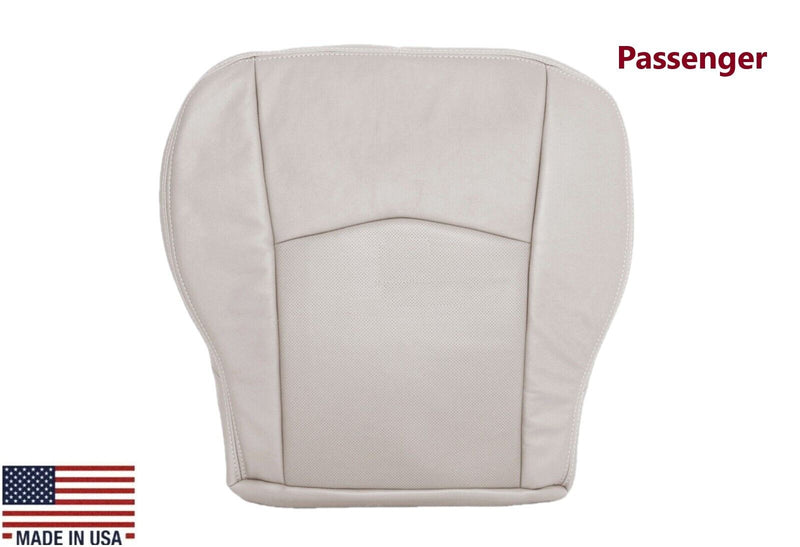 2004-2005 Cadillac SRX Perforated Seat Cover in Genuine Leather Shale Light Neutral (Tan): Choose From Variation - Auto Seat Replacement