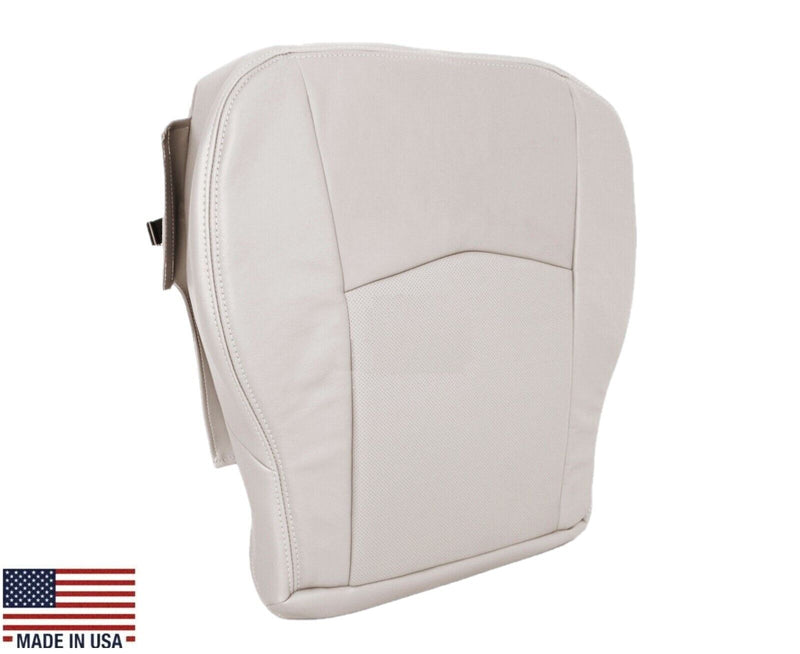 2004-2005 Cadillac SRX Perforated Seat Cover in Genuine Leather Shale Light Neutral (Tan): Choose From Variation - Auto Seat Replacement