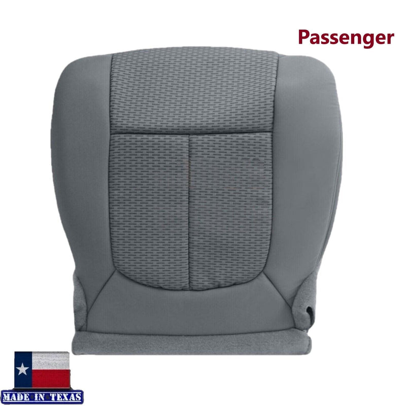 2011 - 2014 Ford F150 XLT Super Duty Gray Cloth Replacement Front Seat Covers - Auto Seat Replacement