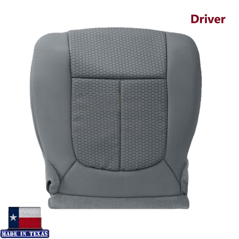 2011 - 2014 Ford F150 XLT Super Duty Gray Cloth Replacement Front Seat Covers - Auto Seat Replacement