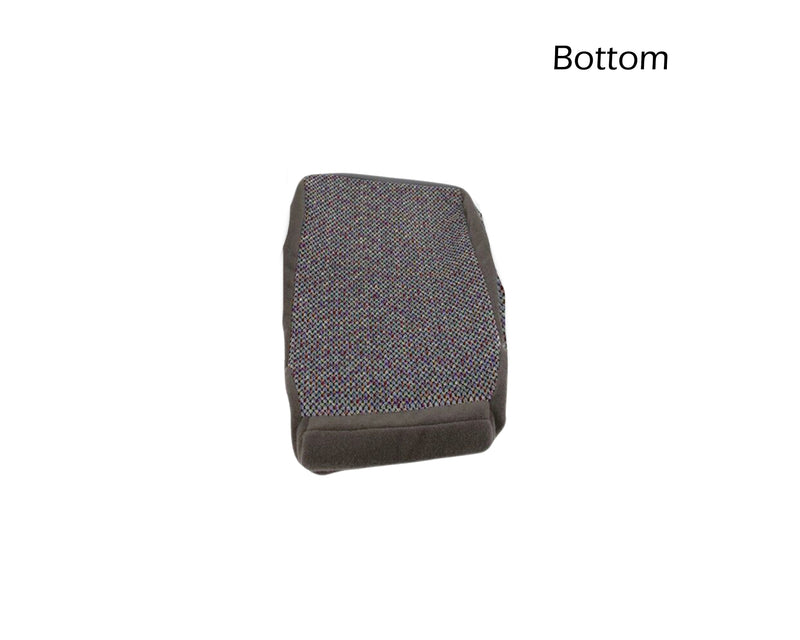 1998-2002 Dodge Ram Driver Bottom Cloth Seat Cover Mist Gray SINGLE CAB ONLY - Auto Seat Replacement
