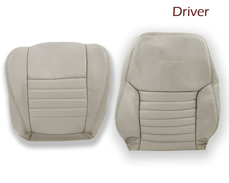 1999-2004 Ford Mustang GT Convertible in OXFORD WHITE Perforated Seat cover: Choose From Variation