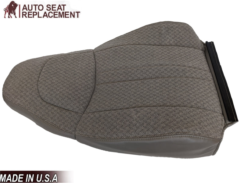 2003-2018 Chevy Express 1500 2500 3500 Cloth Seat Covers in Pewter Gray - Auto Seat Replacement