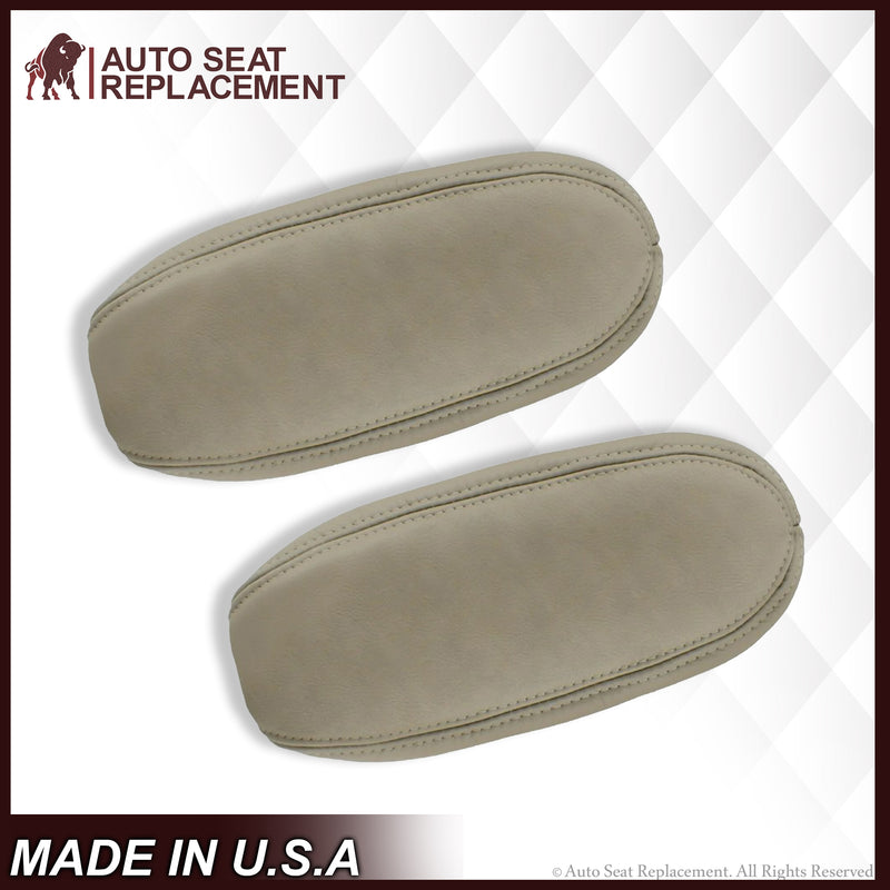 2001 2002 2003 Ford F350/F250 Lariat Extended Cab Perforated Leather Seat Cover in Tan - Auto Seat Replacement