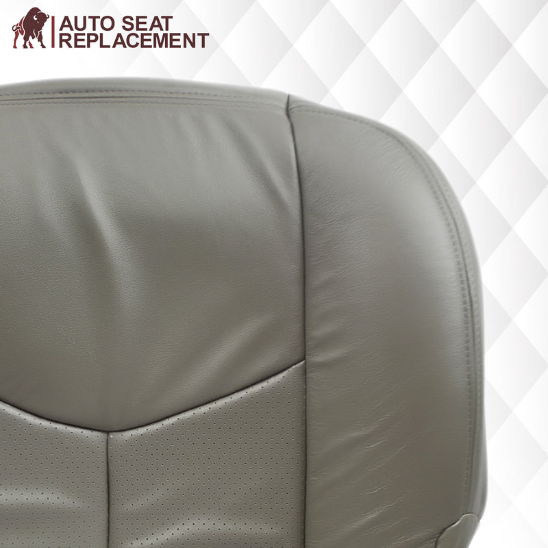 2003-2006 Cadillac Escalade Seat Cover in Gray: Choose From Variation- 2000 2001 2002 2003 2004 2005 2006- Leather- Vinyl- Seat Cover Replacement- Auto Seat Replacement
