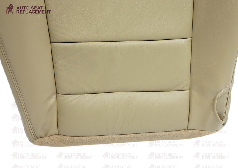 2002-2007 Ford F250 F350 Lariat Seat Cover in Tan: Choose Leather or Vinyl- 2000 2001 2002 2003 2004 2005 2006- Leather- Vinyl- Seat Cover Replacement- Auto Seat Replacement