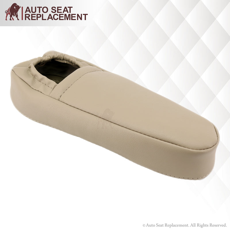 2000 2001 2002 2003 2004 2005 2006 Chevy Tahoe Suburban Driver / Passenger Armrest Seat Cover Tan- 2000 2001 2002 2003 2004 2005 2006- Leather- Vinyl- Seat Cover Replacement- Auto Seat Replacement