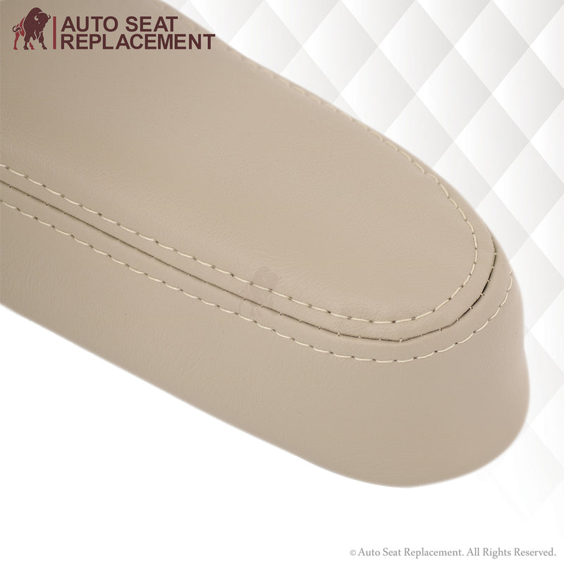 2000 2001 2002 2003 2004 2005 2006 Chevy Tahoe Suburban Driver / Passenger Armrest Seat Cover Tan- 2000 2001 2002 2003 2004 2005 2006- Leather- Vinyl- Seat Cover Replacement- Auto Seat Replacement