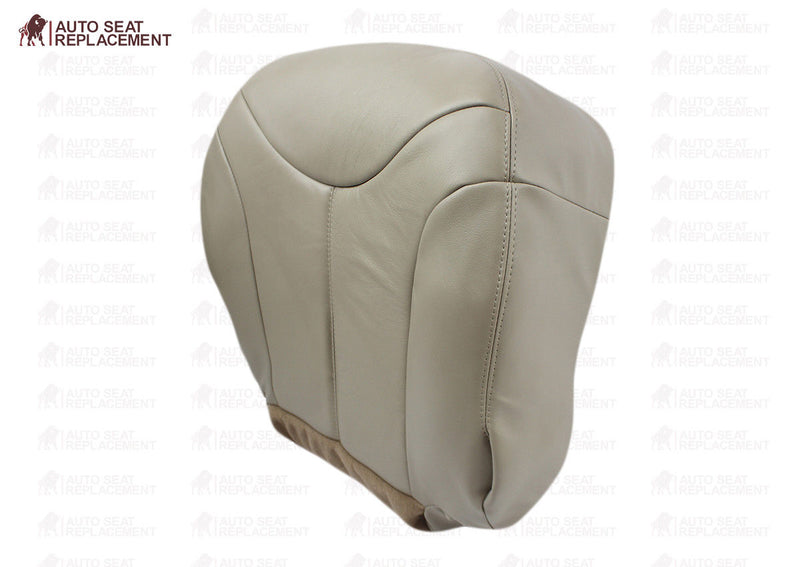 2000 2001 2002 GMC Yukon XL 1500 2500 SLT SLE Passenger Bottom Seat Cover Tan- 2000 2001 2002 2003 2004 2005 2006- Leather- Vinyl- Seat Cover Replacement- Auto Seat Replacement