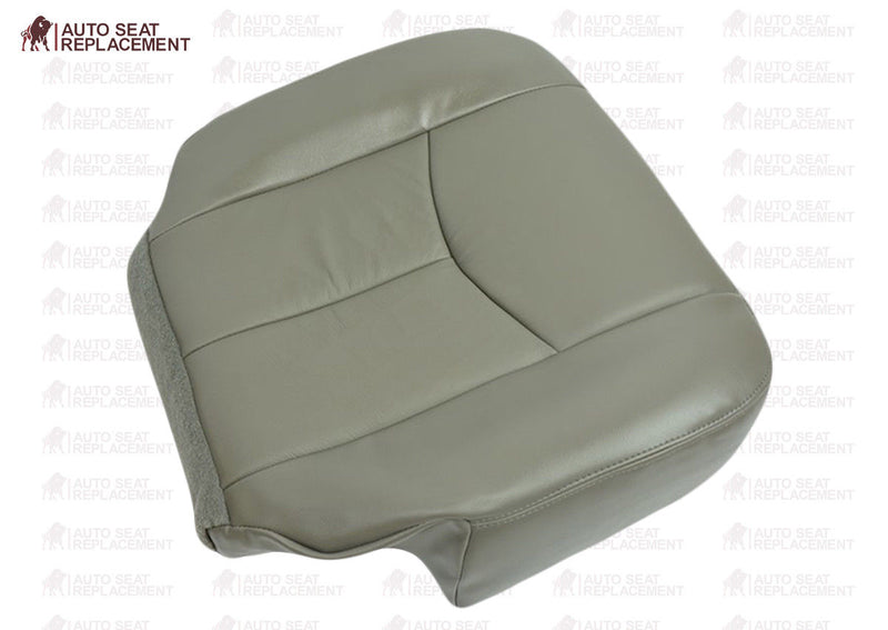 2003 To 2006 Chevy Tahoe Suburban Driver & Passenger Bottom Leather Seat Cover- 2000 2001 2002 2003 2004 2005 2006- Leather- Vinyl- Seat Cover Replacement- Auto Seat Replacement