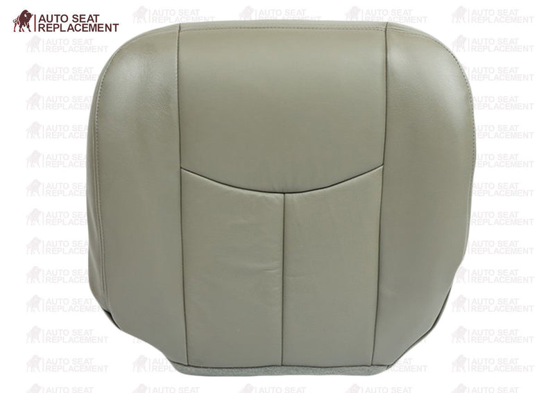 2003 2004 2005 2006 GMC Sierra & Yukon Driver Bottom Seat Cover Gray #922- 2000 2001 2002 2003 2004 2005 2006- Leather- Vinyl- Seat Cover Replacement- Auto Seat Replacement