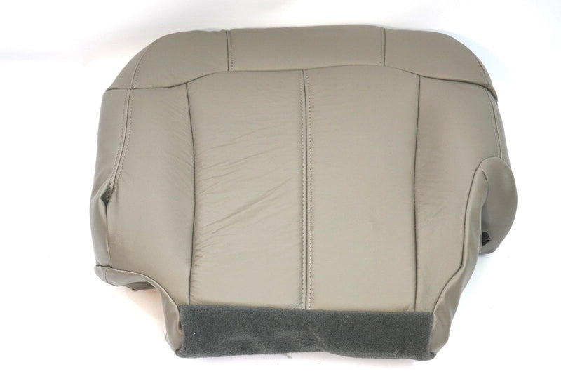 2000 2001 2002 Chevy Tahoe Suburban Driver Bottom Seat Cover Light Tan # 522-922- 2000 2001 2002 2003 2004 2005 2006- Leather- Vinyl- Seat Cover Replacement- Auto Seat Replacement