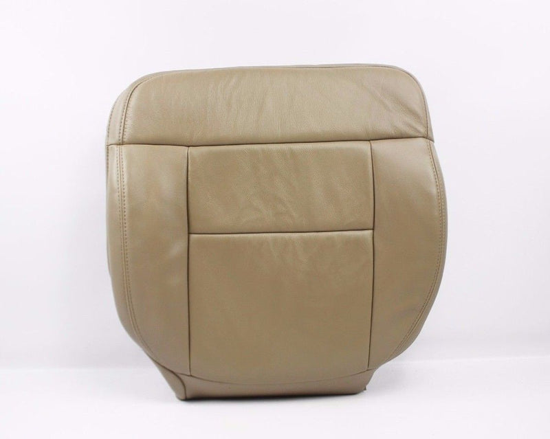 2005 2006 2007 2008 Ford F150 F 150 Driver Bottom Leather Seat Cover Tan- 2000 2001 2002 2003 2004 2005 2006- Leather- Vinyl- Seat Cover Replacement- Auto Seat Replacement