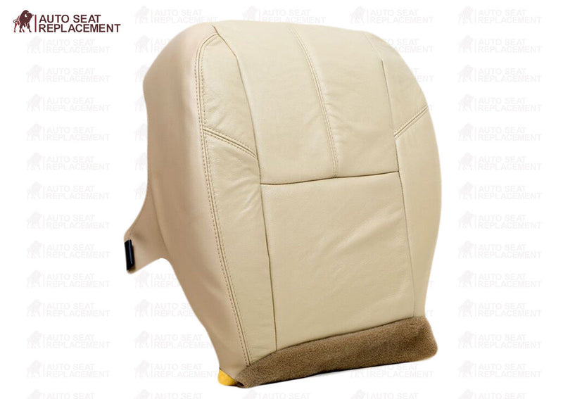2008 2009 2010 2011 2012 2013 2014 Chevy Silverado Bottom Leather Seat Cover-Tan- 2000 2001 2002 2003 2004 2005 2006- Leather- Vinyl- Seat Cover Replacement- Auto Seat Replacement