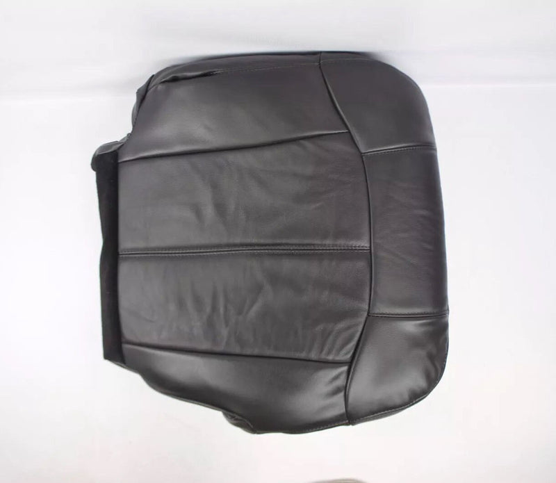 2000 2001 2002 Chevy Silverado & Sierra Passenger Bottom Seat Cover Black vinyl- 2000 2001 2002 2003 2004 2005 2006- Leather- Vinyl- Seat Cover Replacement- Auto Seat Replacement