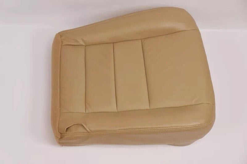 2002 2003 2004 2005 2006 007 Ford F250 F350 Driver Bottom Leather Seat Cover Tan- 2000 2001 2002 2003 2004 2005 2006- Leather- Vinyl- Seat Cover Replacement- Auto Seat Replacement