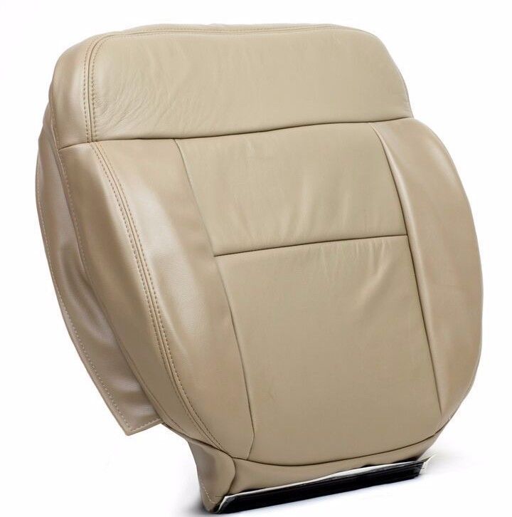 2005 2006 2007 008 Ford F150 Passenger Bottom Replacement Leather Seat Cover Tan- 2000 2001 2002 2003 2004 2005 2006- Leather- Vinyl- Seat Cover Replacement- Auto Seat Replacement