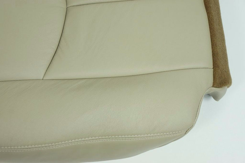 2003-2006 GMC Yukon Leather or Vinyl Seat Cover: Driver & Passenger, Bottom/Top/Lean Back, Tan- 2000 2001 2002 2003 2004 2005 2006- Leather- Vinyl- Seat Cover Replacement- Auto Seat Replacement