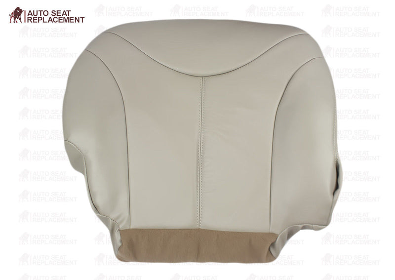 2000 2001 2002 GMC Yukon XL 1500 2500 SLT SLE Passenger Bottom Seat Cover Tan- 2000 2001 2002 2003 2004 2005 2006- Leather- Vinyl- Seat Cover Replacement- Auto Seat Replacement