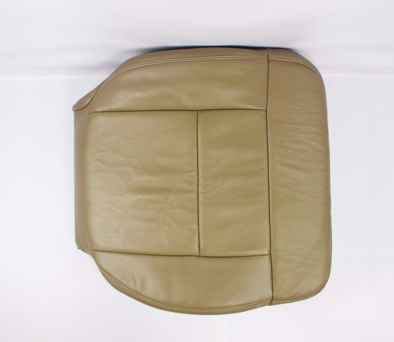 2005 2006 2007 2008 Ford F150 F 150 Driver Bottom Leather Seat Cover Tan- 2000 2001 2002 2003 2004 2005 2006- Leather- Vinyl- Seat Cover Replacement- Auto Seat Replacement