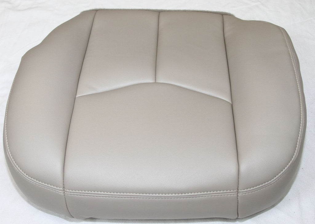 2003 2004 2005 2006 GMC Yukon XL SLT SLE Driver Seat Cover Light Shale Tan Vinyl- 2000 2001 2002 2003 2004 2005 2006- Leather- Vinyl- Seat Cover Replacement- Auto Seat Replacement