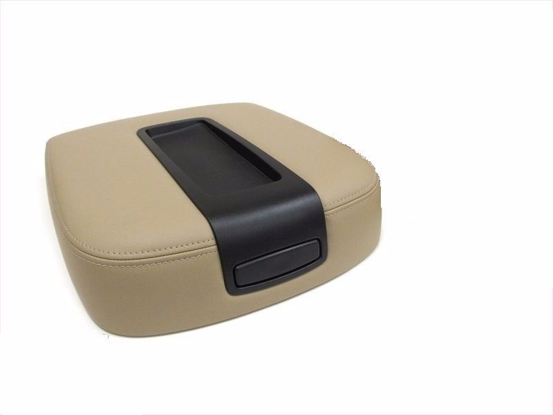2007-2014 Chevy Tahoe LT LS LTZ Z71 -Center Console Lid Replacement Cover TAN- 2000 2001 2002 2003 2004 2005 2006- Leather- Vinyl- Seat Cover Replacement- Auto Seat Replacement
