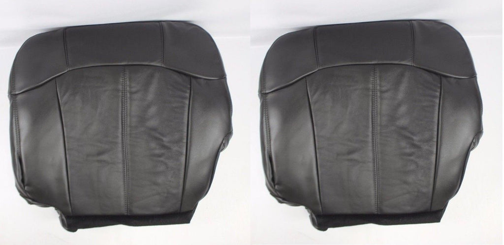 2000-2001-2002 Chevy Silverado Seat Cover in Dark Gray: Choose Leather or Vinyl- 2000 2001 2002 2003 2004 2005 2006- Leather- Vinyl- Seat Cover Replacement- Auto Seat Replacement