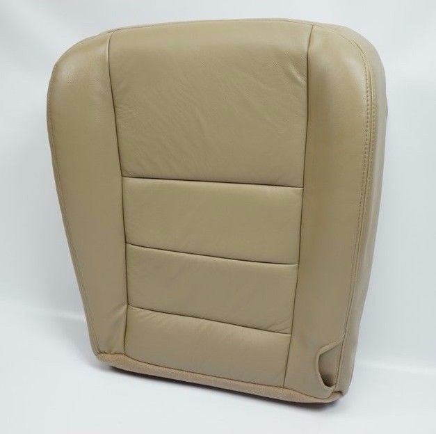 2002 03 04 05 06 2007 Ford F250 F-350 Super Duty Lariat Driver Bottom Seat Cover- 2000 2001 2002 2003 2004 2005 2006- Leather- Vinyl- Seat Cover Replacement- Auto Seat Replacement